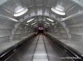 Atomium, tekoče stopnice